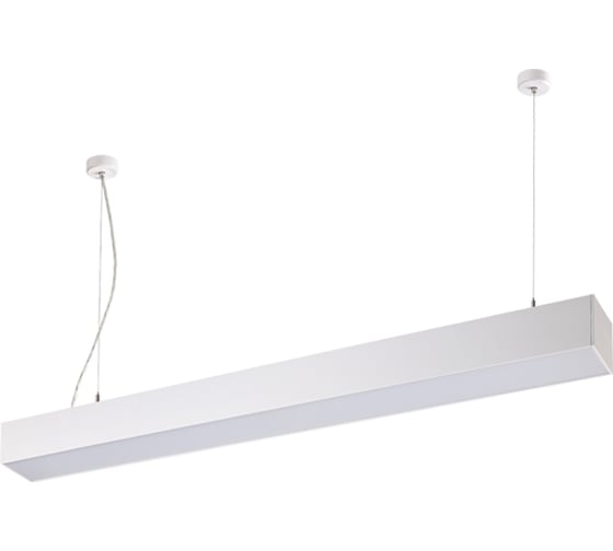 Подвесной светодиодный светильник NOVOTECH пластик LED вверх 20W + вниз 30W ITER 358055