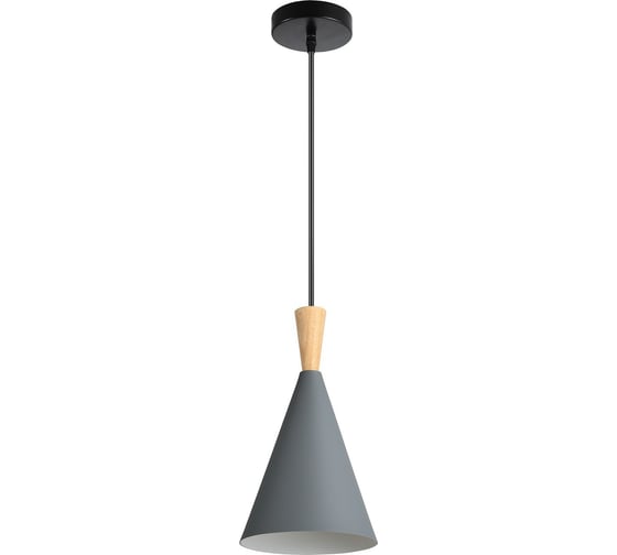Подвесной светильник ЭкономСвет 10272/1BK GR+WD 1