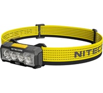 Налобный фонарь NITECORE NU27 Black UHE 600 люмен 57 часов 123 метра З/У USB-C АКБ Li-ion 3.7v 850mAh 0434