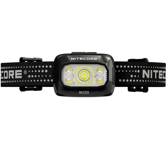 Налобный фонарь NITECORE NU30 4 NiteLab UHE LEDs + CRI_90 500 люмен 97 часов 130 метров 1245