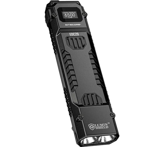 Повседневный фонарь NITECORE EDC29 LUMIN SHIELD 2 x UHi 20 MAX 6500 люмен 400 метров 61 час 0583 1