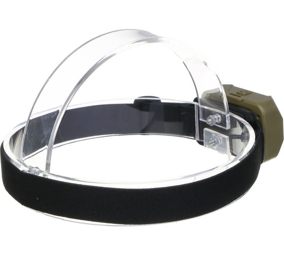 Фонарь налобный ЕРМАК SMD LED, 3 режима, 3хААА, 67x51x40 мм, пластик, красный свет 221-042