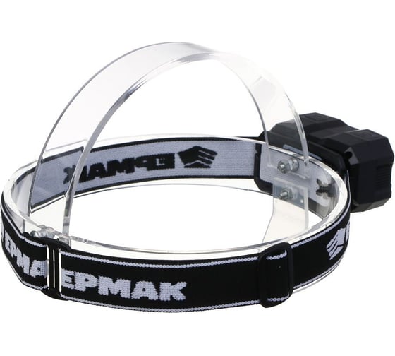 Фонарь налобный ЕРМАК XТЕ+SMD, 5 режимов,1200мАч, Type-C, сенсорный, пластик, 75x40x37 мм, красный свет 209-020