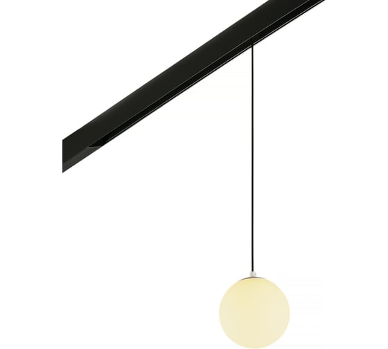 Трековый светодиодный светильник магнитный MyFar Sphere MT0223-10W3K-S-B