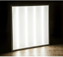 Панель светодиодная iSVET 36 Вт, 4000К, рассеиватель призма, офисный, потолочный светильник армстронг, нейтральный, 4шт UPL-107-1-4-4