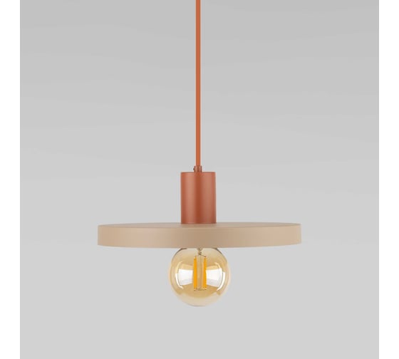 Подвесной светильник TK Lighting 10954 SILA бежевый/красный a070969
