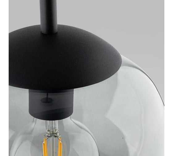 Подвесной светильник TK Lighting со стеклянным плафоном 5825 Vibe черный a068716