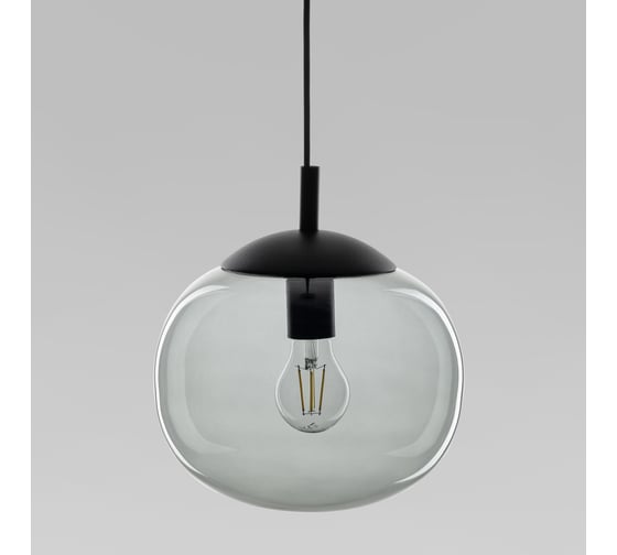 Подвесной светильник TK Lighting со стеклянным плафоном 4972 Vibe черный a068718