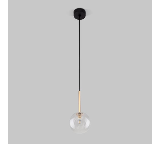 Подвесной светильник TK Lighting со стеклянным плафоном 5941 Nilos золото a068677 1