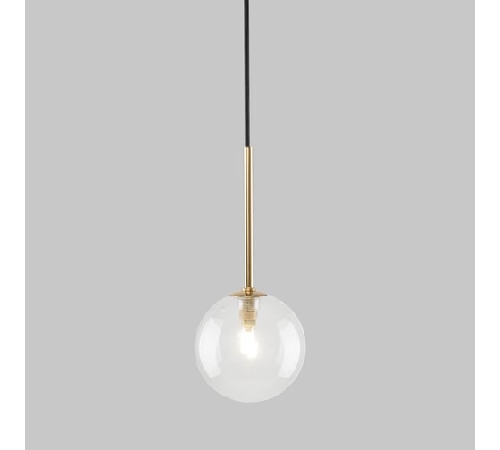 Подвесной светильник TK Lighting со стеклянным плафоном 5941 Nilos золото a068677