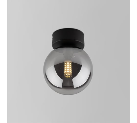 Потолочная люстра TK Lighting со стеклянным плафоном 10255 Estera черный a068597 1