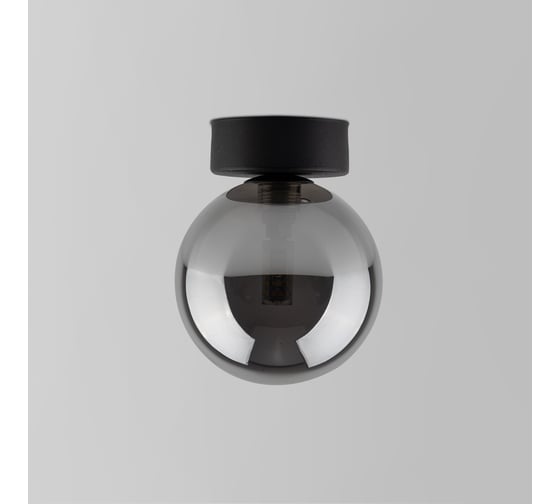 Потолочная люстра TK Lighting со стеклянным плафоном 10255 Estera черный a068597
