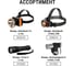 Фонарь TDM ELECTRIC Тактика 4, аккум., 1 LED 5 Вт CREE, 170 лм, алюм., фокус., 1х18650, SQ0350-0053 9
