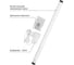 Светильник TDM ELECTRIC LED500х25 линейный ультратонкий, 5 Вт, 230 В, IR-сенсор, 4000К, SQ0329-3610 5