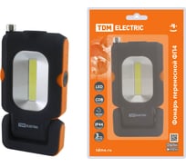 Переносной светодиодный фонарь TDM ФП4, 1 Вт LED+3 Вт COB, 110 лм, 3хААА, SQ0350-0098