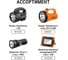 Фонарь TDM ELECTRIC Тактика 3, прожектор аккум., 1 LED 5 Вт CREE, 260 лм, Li-Ion 4 А*ч, SQ0350-0052 9
