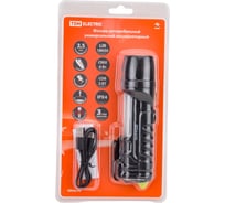 Фонарь TDM ELECTRIC автомоб. универс., 6 Вт CREE+3 Вт COB,1x18650 2200 мА*ч, магн., стропорез, SQ0350-0058