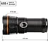 Фонарь TDM ELECTRIC прожектор Титан 7, 30 Вт CREE 3600 лм, 4х18650, IPX5, Type-C, SQ0350-0067 3