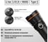 Фонарь TDM ELECTRIC прожектор Титан 7, 30 Вт CREE 3600 лм, 4х18650, IPX5, Type-C, SQ0350-0067 4