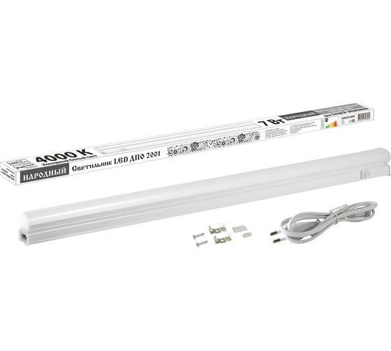 Светильник TDM ELECTRIC LED ДПО 2001 7 Вт, 4000К, IP40, Народный SQ0329-0069