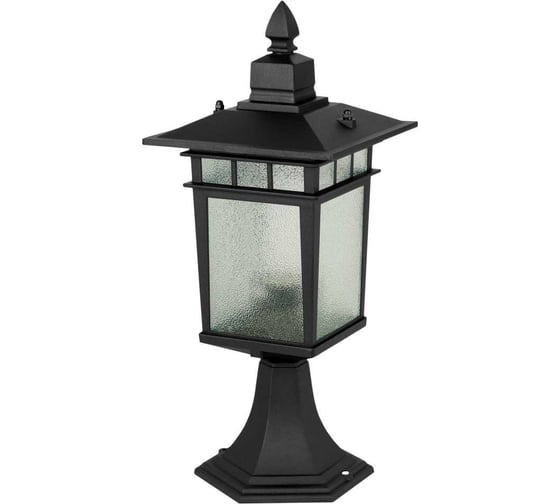 Светильник уличный TDM ELECTRIC "Тамплиеры" 100 Вт, стойка, шагрень/черный, Е27 SQ0330-0325