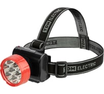 Фонарь TDM ELECTRIC Налобный 4 аккумуляторный, 7 светодиодов, 0,6 Ач SQ0350-0043