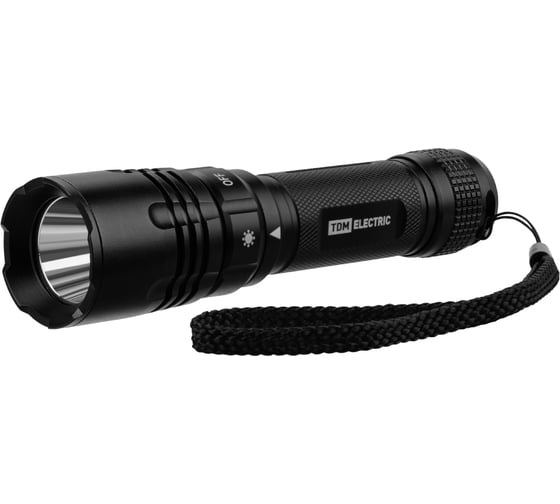 Фонарь TDM ELECTRIC Титан 5 для дайвинга, 10 Вт 800 лм, 1х18650 3.7 В 2600 мА*ч, IPX8, до 100 м, SQ0350-0065