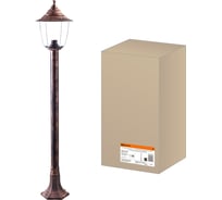 Светильник TDM ELECTRIC Прага Эл-11-73-125М 60 Вт Е27 напольный на стойке h-1.25м медь, прозрачный SQ0330-0542