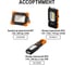 Переносной светодиодный фонарь TDM ФП2, 5 Вт, 240 лм, Li-Ion 3,7 В 1,3 A*ч, USB, магн, SQ0350-0050 13