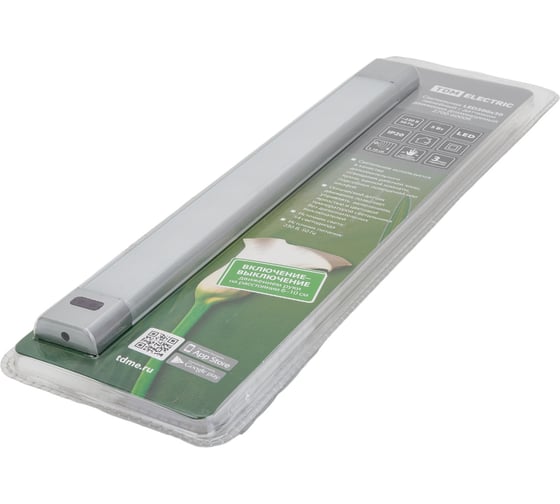 Светильник TDM ELECTRIC LED300х30 линейный, 5 Вт, 230 В, датчик движения, диммер, 2700-6000К, SQ0329-3605