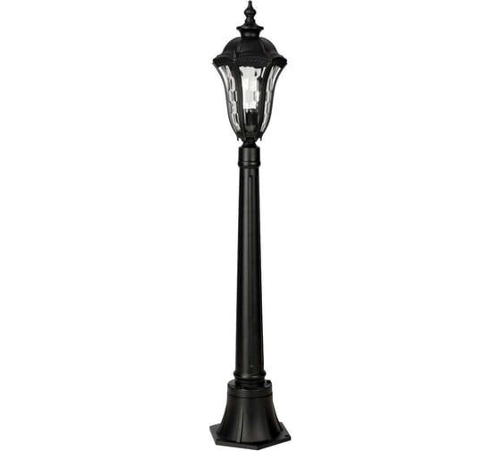 Светильник уличный TDM ELECTRIC "Вена" 1х60 Вт, столб, H1050 мм, алюминий, прозрачное/чёрный, Е27 SQ0330-2062