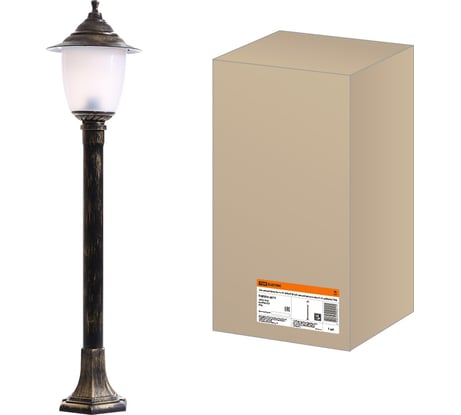 Светильник TDM ELECTRIC Прага Эл-11-73-100Б 60 Вт Е27 напольный на стойке h-1.0 м бронза SQ0330-0517