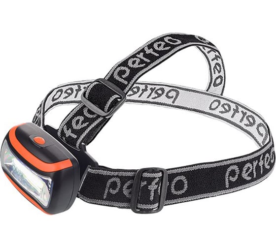 Светодиодный налобный фонарь Perfeo Alaska, оранжевый 30014872 1