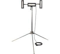 Прожектор уличный светодиодный REXPO на штативе 5,5 м 3x100W 6500K черный IP65( арт. ) РЭК-5,5х3/100