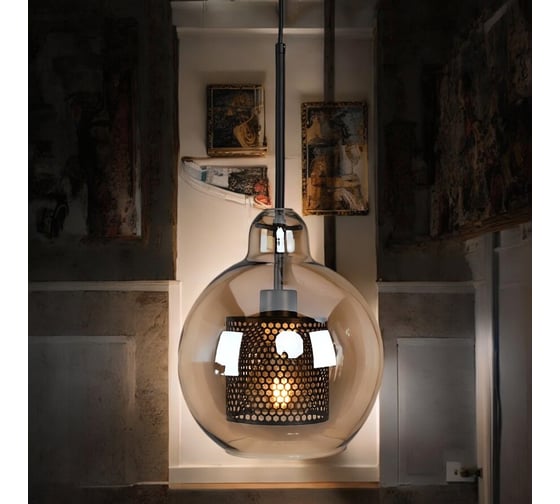 Подвесной светильник IMPERIUMLOFT CATCH AMBER Pear S D25 109582-26