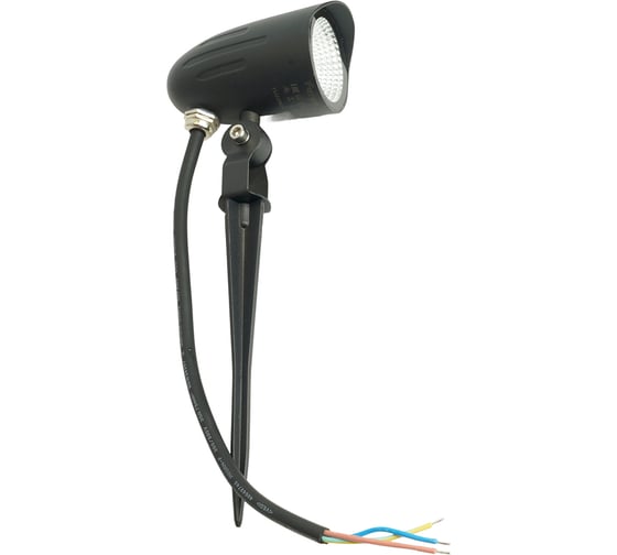 Светодиодный светильник тротуарный (грунтовый) FERON SP2713 7W зеленый 85-265V IP65, 51765