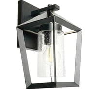 Светильник садово-парковый FERON PL771 на стену вниз 40W 220-240V E27, черный 51836