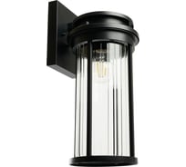 Светильник садово-парковый FERON PL781 на стену вниз 40W 220-240V E27, черный 51838