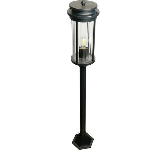 Светильник садово-парковый FERON PL786 столб 40W 220-240V E27, черный, 51840