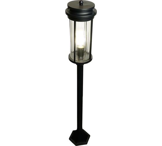 Светильник садово-парковый FERON PL786 столб 40W 220-240V E27, черный, 51840
