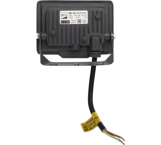 Прожектор светодиодный Jazzway PFL- C3 20Вт (compact) GREEN IP65 закаленное прозрачное стекло 5064652