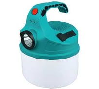 Фонарь кемпинговый Фарлайт аккумуляторный с Bluetooth-колонкой и фонариком 350 лм 6500 К 2 уровня яркости US FAR002456