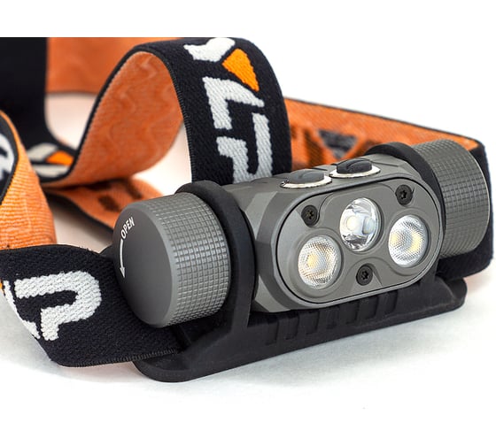 Налобный фонарь ЯРКИЙ ЛУЧ YLP PANDA 4 Cree XP-L HI +2 Sams.LH351D High-CRI, max.1500лм, под аккумулятор 18650 4606400106401