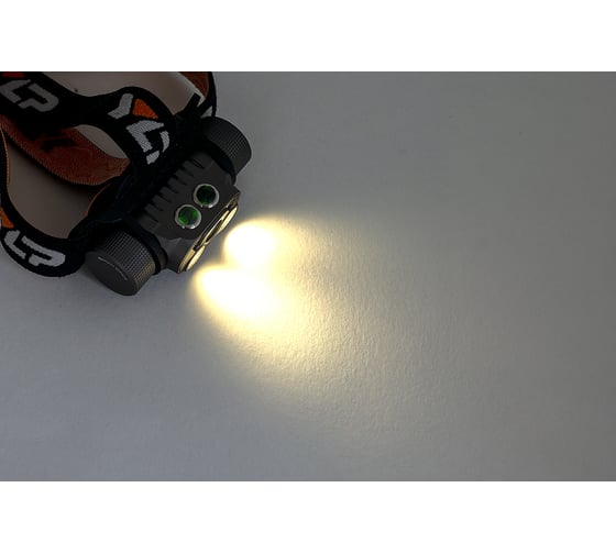 Налобный фонарь ЯРКИЙ ЛУЧ YLP PANDA 4 Cree XP-L HI +2 Sams.LH351D High-CRI, max.1500лм, под аккумулятор 18650 4606400106401