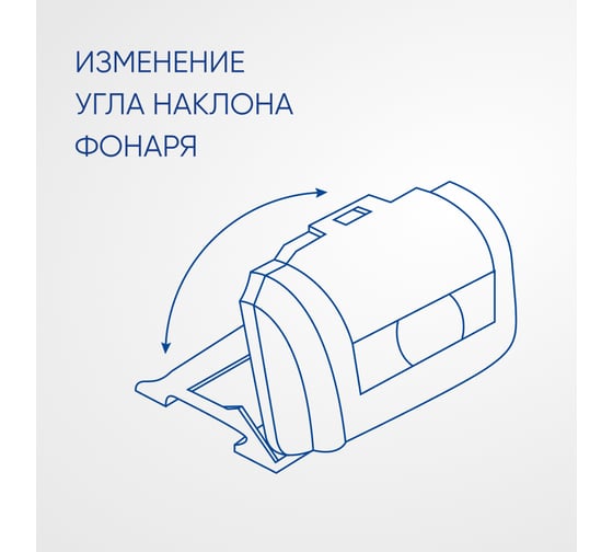 Налобный фонарь FERON на батарейках TH2302 3xAAA 1LED+2RED P44 60x35x45мм пластик 41681