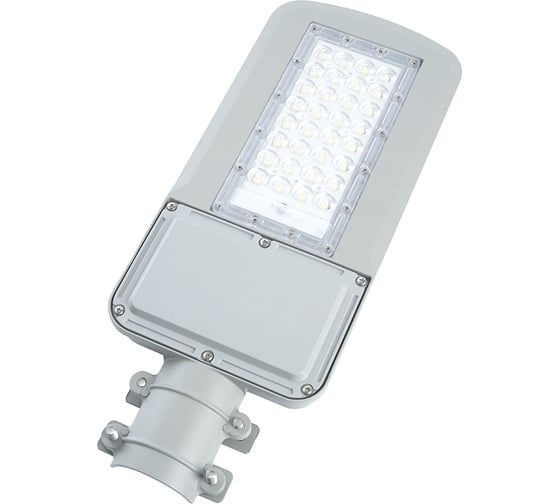 Уличный консольный светодиодный светильник FERON SP3040, 80W, 5000К, 9600Lm, серый, 41549