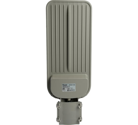 Уличный консольный светодиодный светильник FERON SP3040, 100W, 5000К, 12000Lm, серый, 41550
