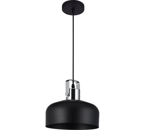 Подвес HIPER 1хЕ27х60Вт BLACK/CHROME H092-1 1