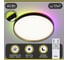 Светильник с пультом Citilux ETALON LED RGB Чёрный+Золото CL750401R 14