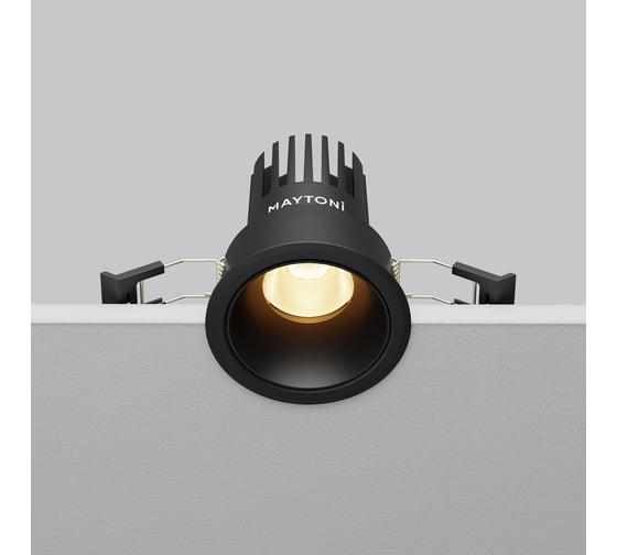 Встраиваемый светильник Maytoni DL115-10W-2.7K-B